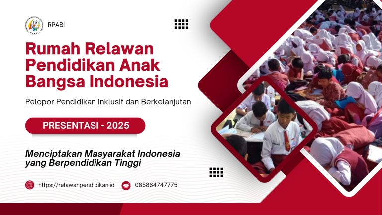 Presentasi Perkumpulan Rumah Relawan Pendidikan Anak Bangsa Indonesia (RPAB_20260509_130259_0000